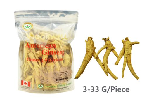 Vigorwell 4-Year Bulk American Ginseng (1LB/454G/16OZ)