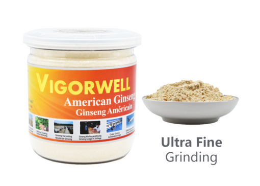 Vigorwell 4-Year Pure American Ginseng Powder (150G/5.3OZ)