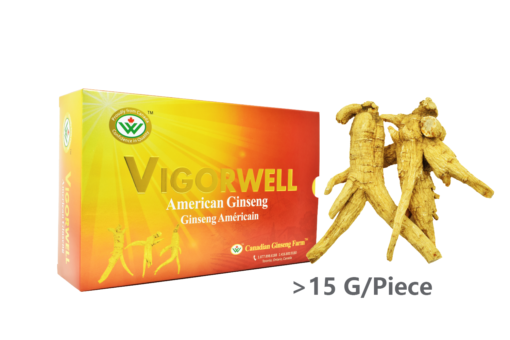 Vigorwell 5-Year Jumbo Prongy American Ginseng (200G/7.0OZ)