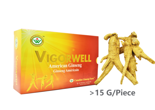Vigorwell 5-Year Jumbo Prongy American Ginseng (200G/7.0OZ)