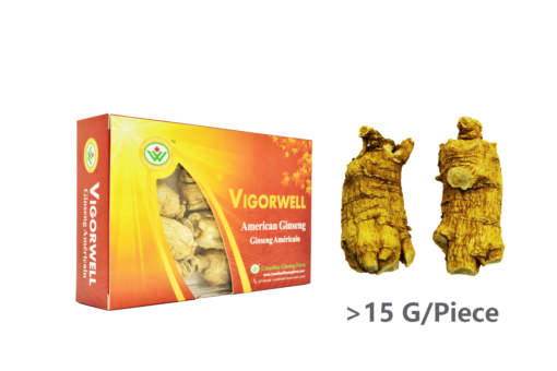 Vigorwell 5-Year Jumbo Short-Chunky American Ginseng (150G/5.3OZ)