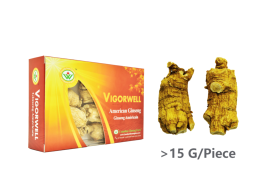 Vigorwell 5-Year Jumbo Short-Chunky American Ginseng (150G/5.3OZ)