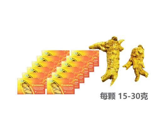 威格维尔 . 精选特级西洋参 (60克/2.1盎司) X 12盒