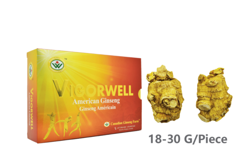 Vigorwell Selected Jumbo Round-Chunky American Ginseng (150G/5.3OZ)