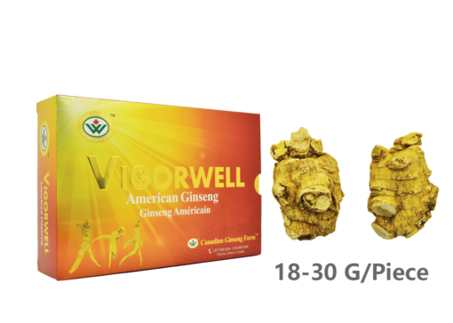 Vigorwell Selected Jumbo Round-Chunky American Ginseng (150G/5.3OZ)