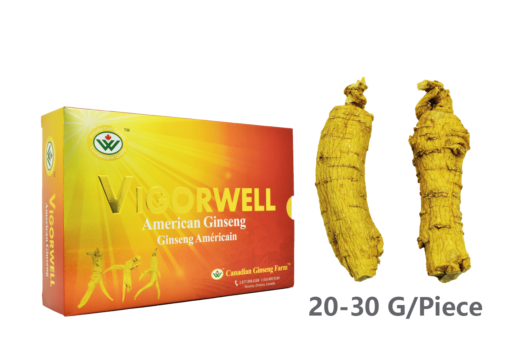 Vigorwell Selected Jumbo Medium-Chunky American Ginseng (227G/8.0OZ)