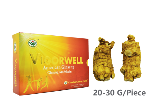 Vigorwell Selected Jumbo Short-Chunky American Ginseng (227G/8.0OZ)