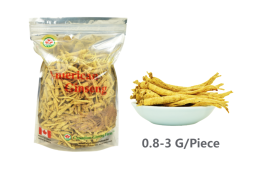Vigorwell 4-Year Small American Ginseng (1LB/454G/16OZ)-Shipped to China