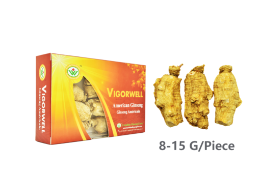 Vigorwell 4-Year Large Short-Chunky American Ginseng (150G/5.3OZ)