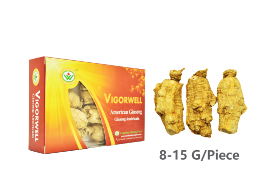Vigorwell 4-Year Large Short-Chunky American Ginseng (150G/5.3OZ)