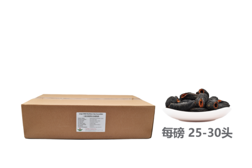 量贩批发：一级北极海参 25-30头 (20磅/9.08公斤)-包邮中国-节省33%