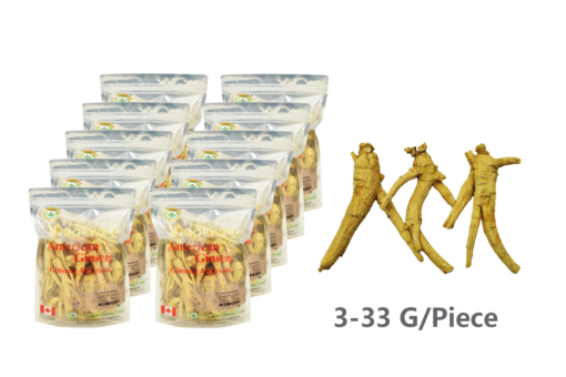 Vigorwell 4-Year Bulk American Ginseng (10LB/4,540G/160OZ)-Super Value Pack