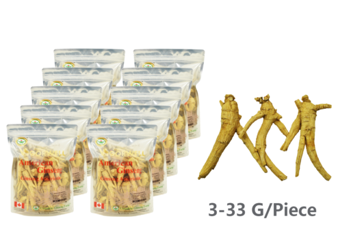 Vigorwell 4-Year Bulk American Ginseng (10LB/4,540G/160OZ)-Super Value Pack