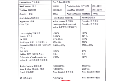 威格維爾 . 高原蜂花粉 (227克/8.0盎司)：圖片 6
