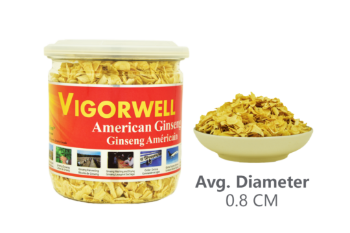 Vigorwell 4-Year Small American Ginseng Slice (120G/4.2OZ)